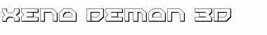 Download Xeno-Demon 3D Font