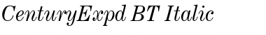 CenturyExpd BT Italic Font