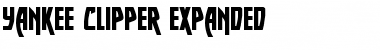Download Yankee Clipper Expanded Font