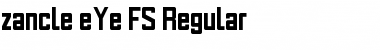 zancle eYe/FS Regular Font