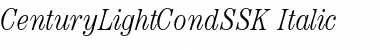 CenturyLightCondSSK Italic