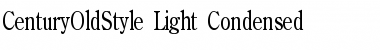 CenturyOldStyle-Light Condensed Regular