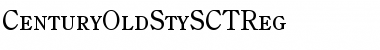 CenturyOldStySCTReg Regular Font