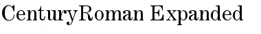 CenturyRoman-Expanded Font