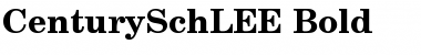 CenturySchLEE Font