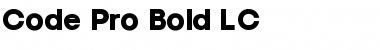 Code Pro Bold LC Font