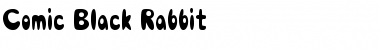 Comic Black Rabbit Font