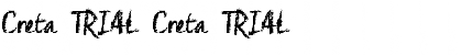 Creta_TRIAL Font