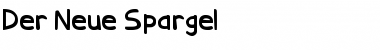 Download Der Neue Spargel Font
