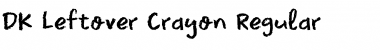 DK Leftover Crayon Font