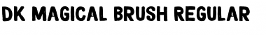 DK Magical Brush Font
