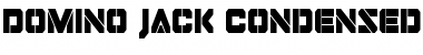 Domino Jack Condensed Condensed Font