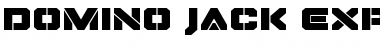 Domino Jack Expanded Expanded Font