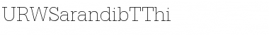 URWSarandibTThi Regular Font