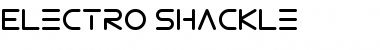 Electro Shackle Regular Font