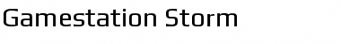 Gamestation Storm Font