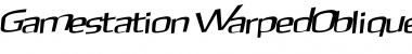 Gamestation Warped Font
