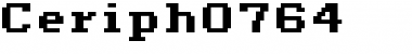 ceriph 07_64 Regular Font