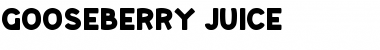 Gooseberry Juice Regular Font