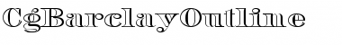 CgBarclayOutline Medium Font