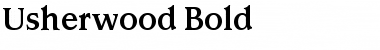 Usherwood Bold Font