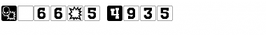 Nuffle Dice Font