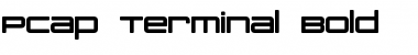 PCap Terminal Font
