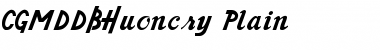 Huoncry-Plain Font