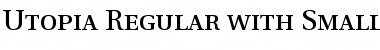 Utopia SC Regular Font