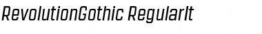 Download Revolution Gothic Font