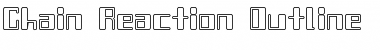 Chain Reaction Outline Font