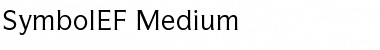 SymbolEF Medium Font