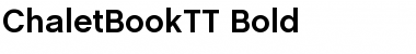 ChaletBookTT Bold Font