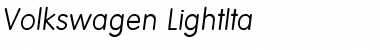 Volkswagen-LightIta Regular Font