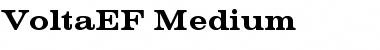VoltaEF-Medium Regular Font