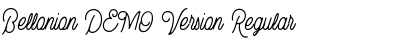 Bellonion DEMO Version Font