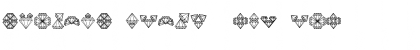 Diamond Blocks Font