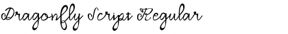Dragonfly Script Font
