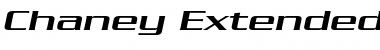 Chaney Extended Font