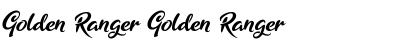 Download Golden Ranger Font