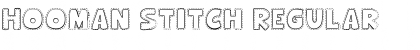 Hooman Stitch Regular Font
