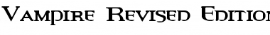 Vamipre Rev Revision Font
