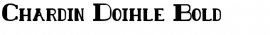 Chardin Doihle Bold Font