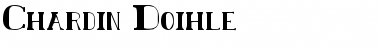 Chardin Doihle Regular Font
