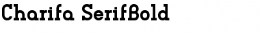 Charifa SerifBold Font