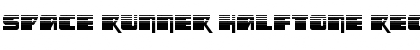 Space Runner Halftone Regular Font