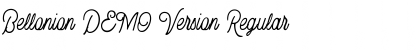 Bellonion DEMO Version Regular Font