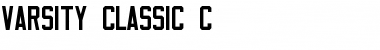 Varsity Classic C Regular Font