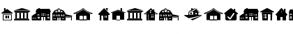 House Icons Font