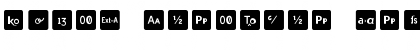 Icons OpenType Font